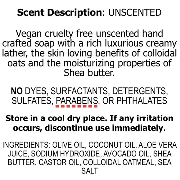 Artisan Aloe soap: Oats & Shea - Picture 2 of 2